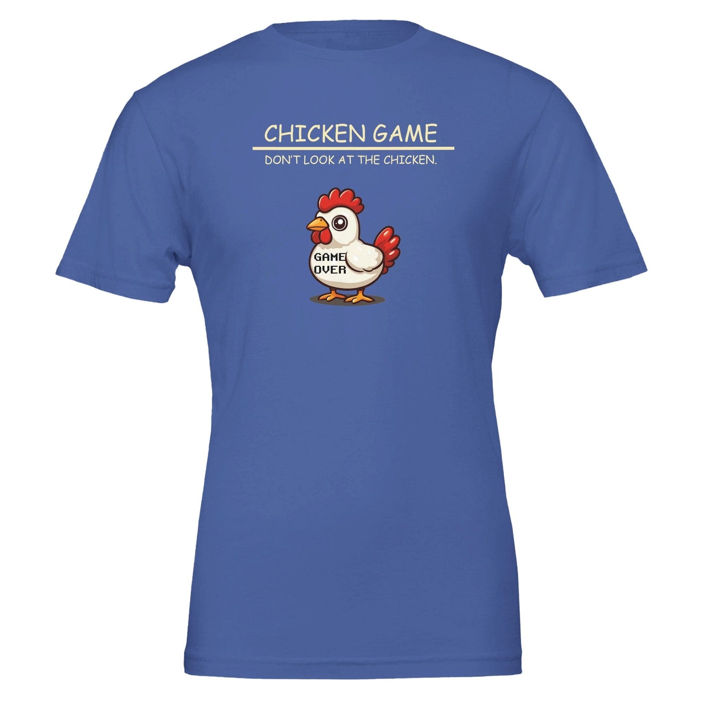 Chicken Game T-Shirt Canvas Prints in Accrington Number Plates Accrington IntelliPix