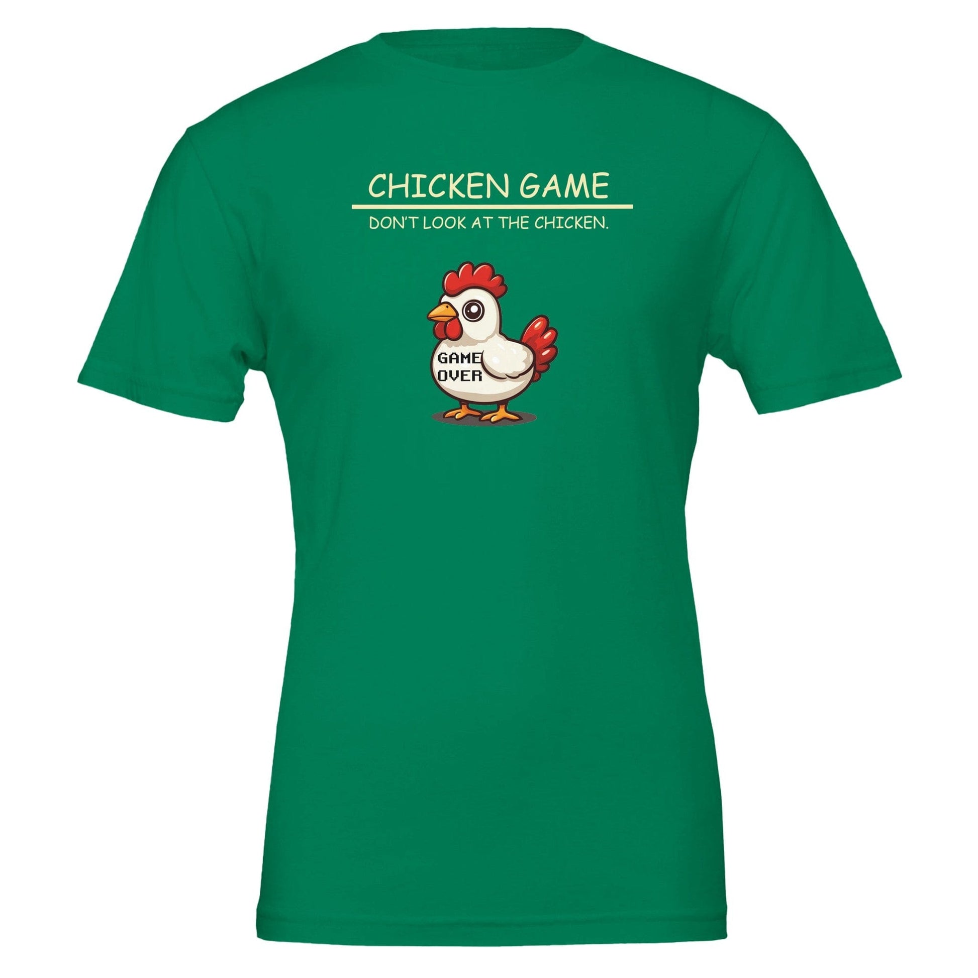 Chicken Game T-Shirt Canvas Prints in Accrington Number Plates Accrington IntelliPix