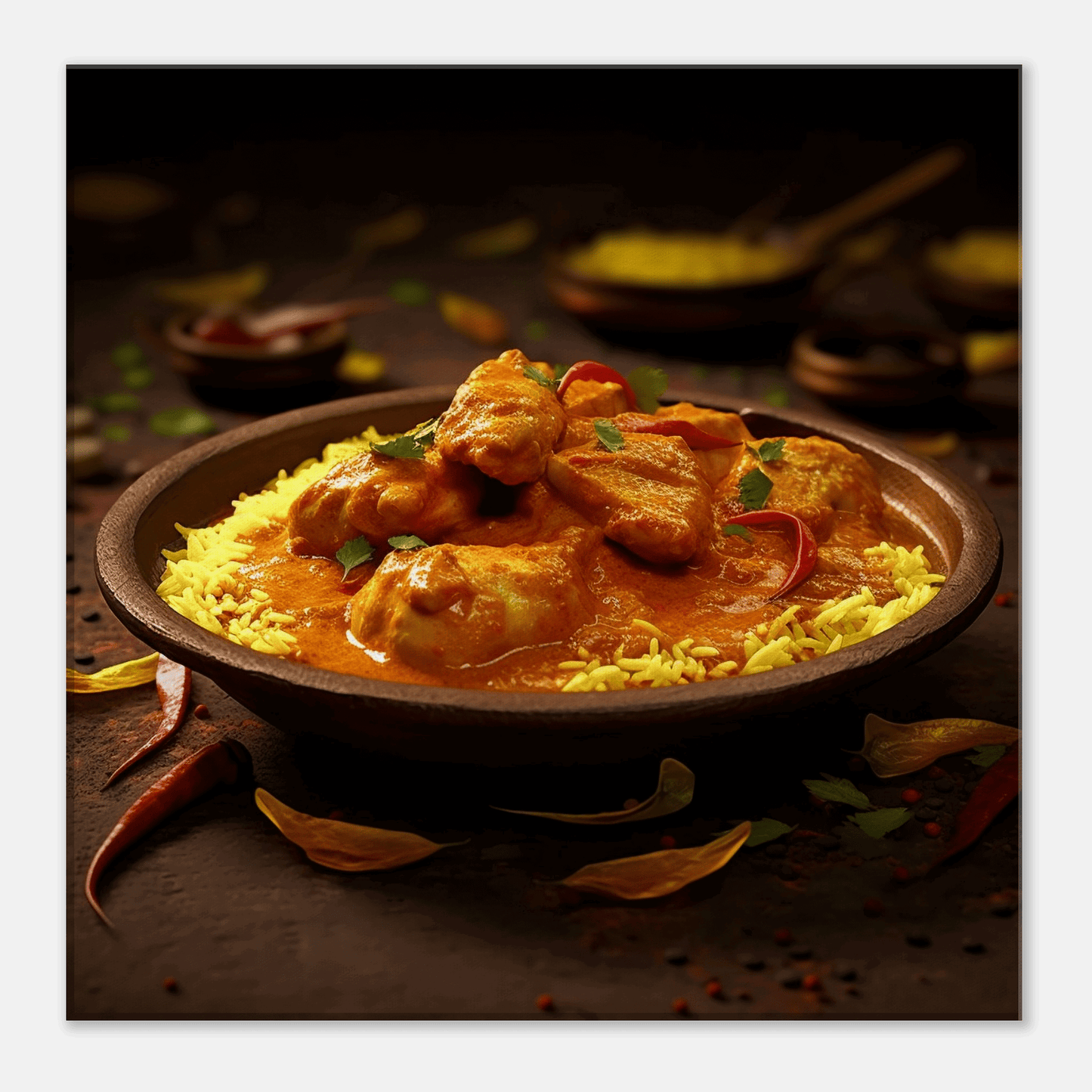 Chicken Korma Canvas Canvas Prints in Accrington Number Plates Accrington IntelliPix