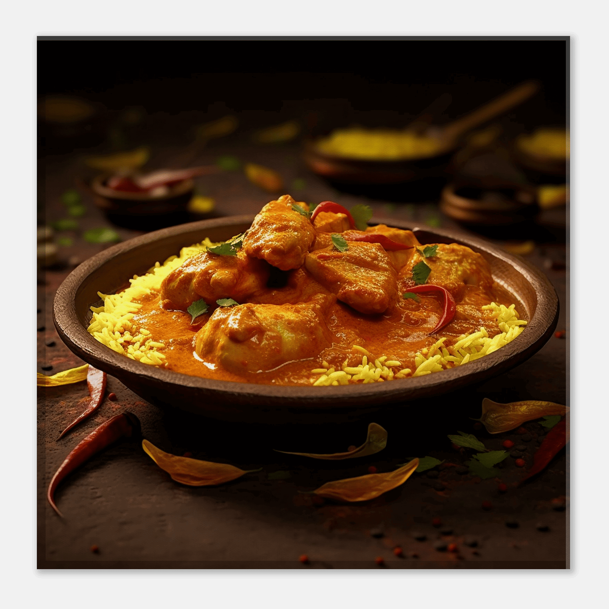 Chicken Korma Canvas Canvas Prints in Accrington Number Plates Accrington IntelliPix