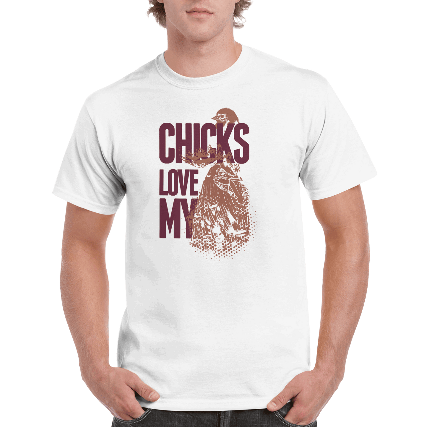 Chicks Love My T Shirt Canvas Prints in Accrington Number Plates Accrington IntelliPix