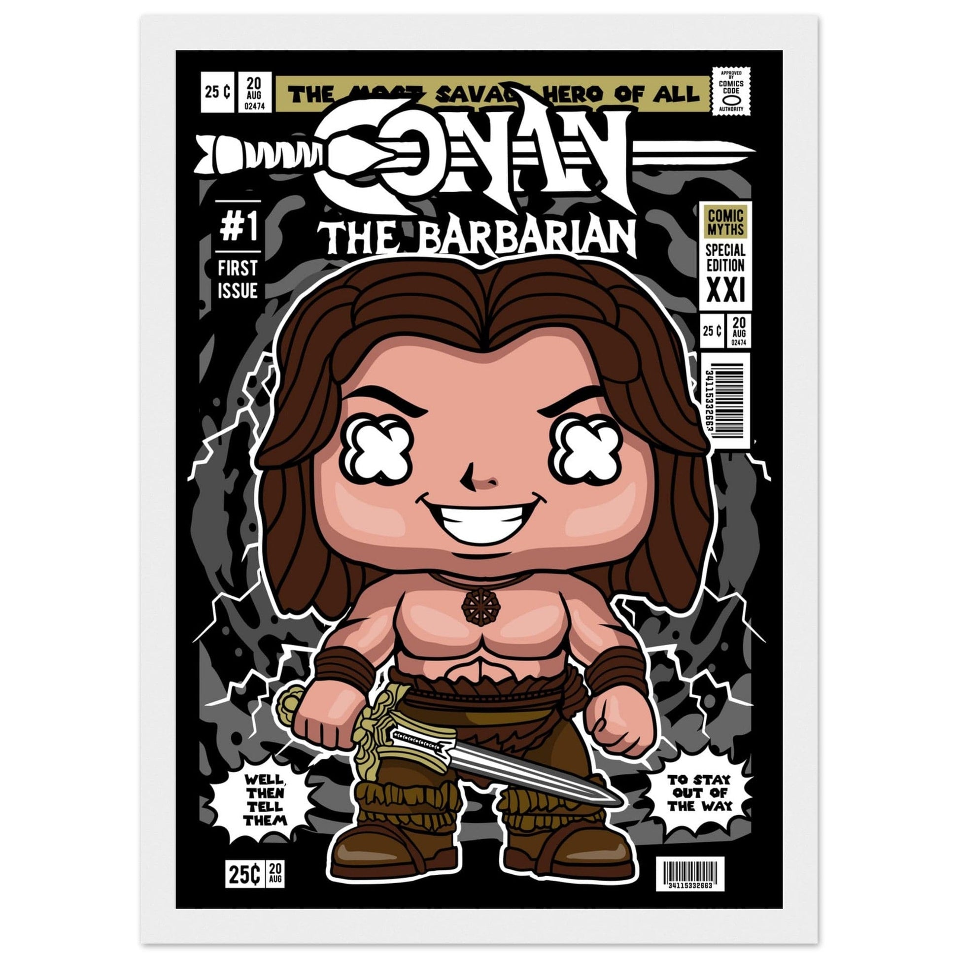 Conan the Barbarian Character Framed Print Canvas Prints in Accrington Number Plates Accrington IntelliPix