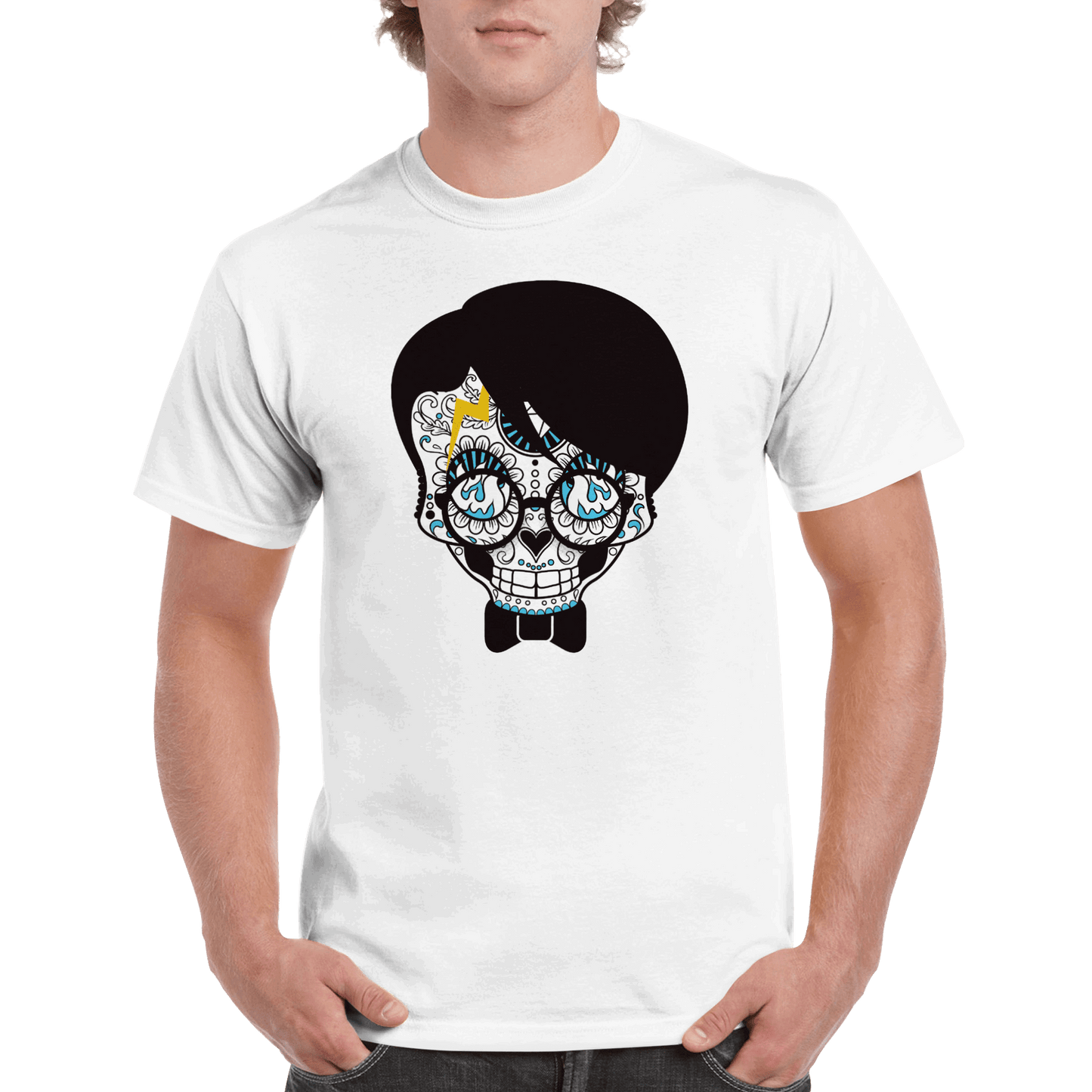 Cool Aztec Style Skull T Shirt Canvas Prints in Accrington Number Plates Accrington IntelliPix