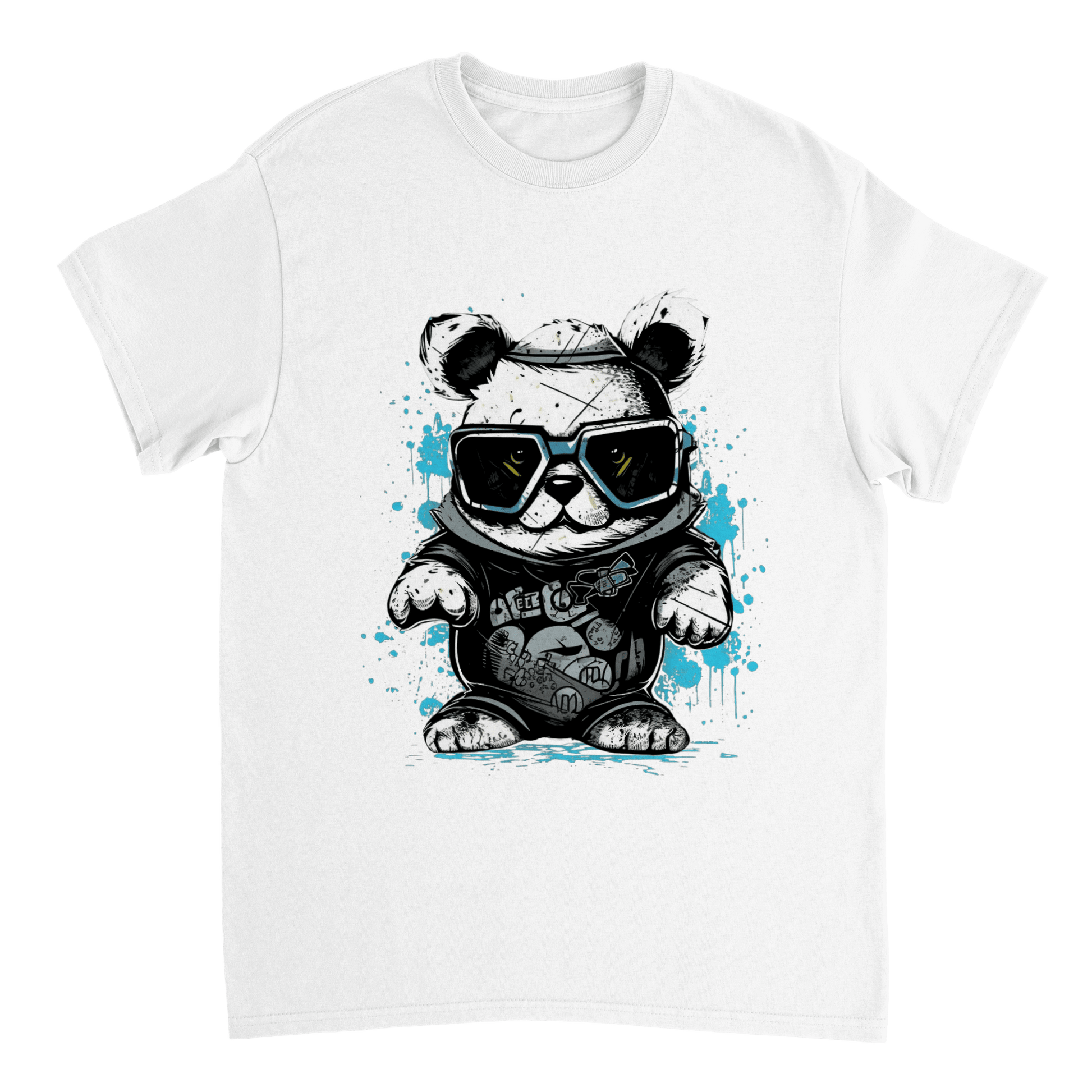 Cool Panda T Shirt Canvas Prints in Accrington Number Plates Accrington IntelliPix