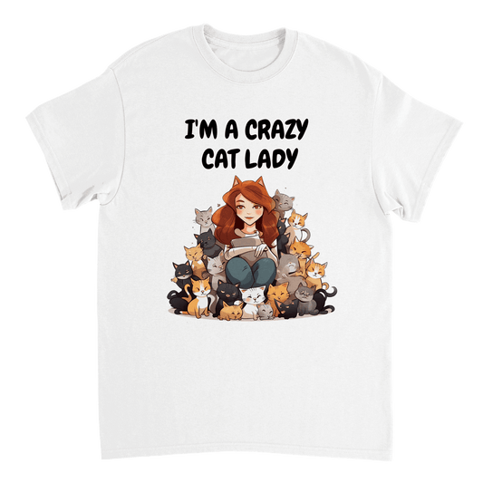 Crazy Cat Lady T Shirt Canvas Prints in Accrington Number Plates Accrington IntelliPix