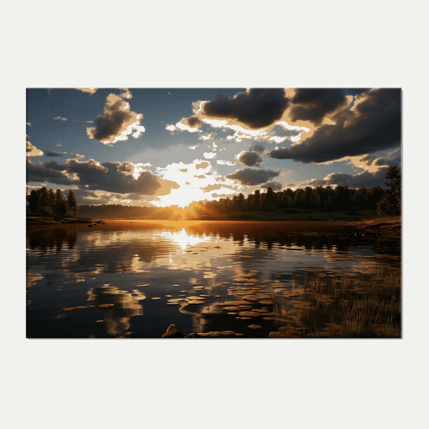 Crepuscular Rays Canvas Canvas Prints in Accrington Number Plates Accrington IntelliPix