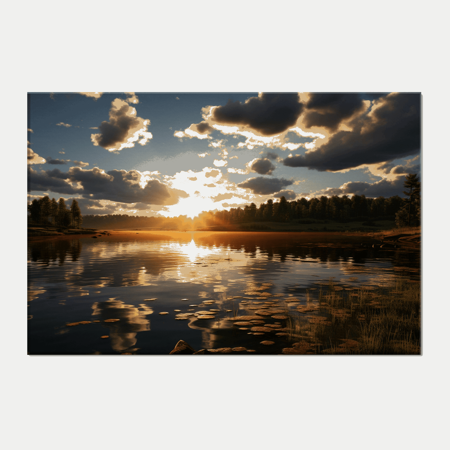 Crepuscular Rays Canvas Canvas Prints in Accrington Number Plates Accrington IntelliPix