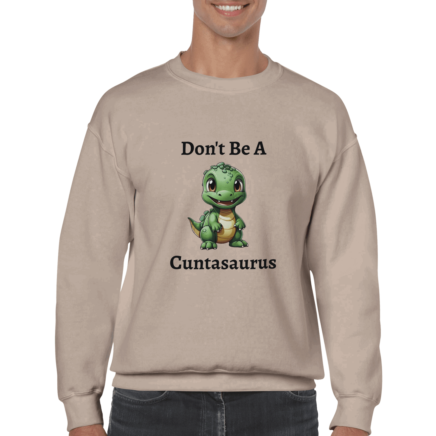 Cuntasaurus Classic Unisex Crewneck Sweatshirt Canvas Prints in Accrington Number Plates Accrington IntelliPix