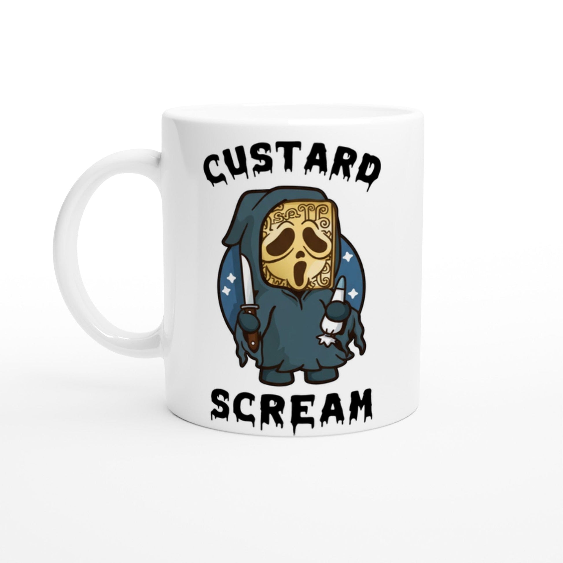 Custard Scream 11oz Mug Canvas Prints in Accrington Number Plates Accrington IntelliPix