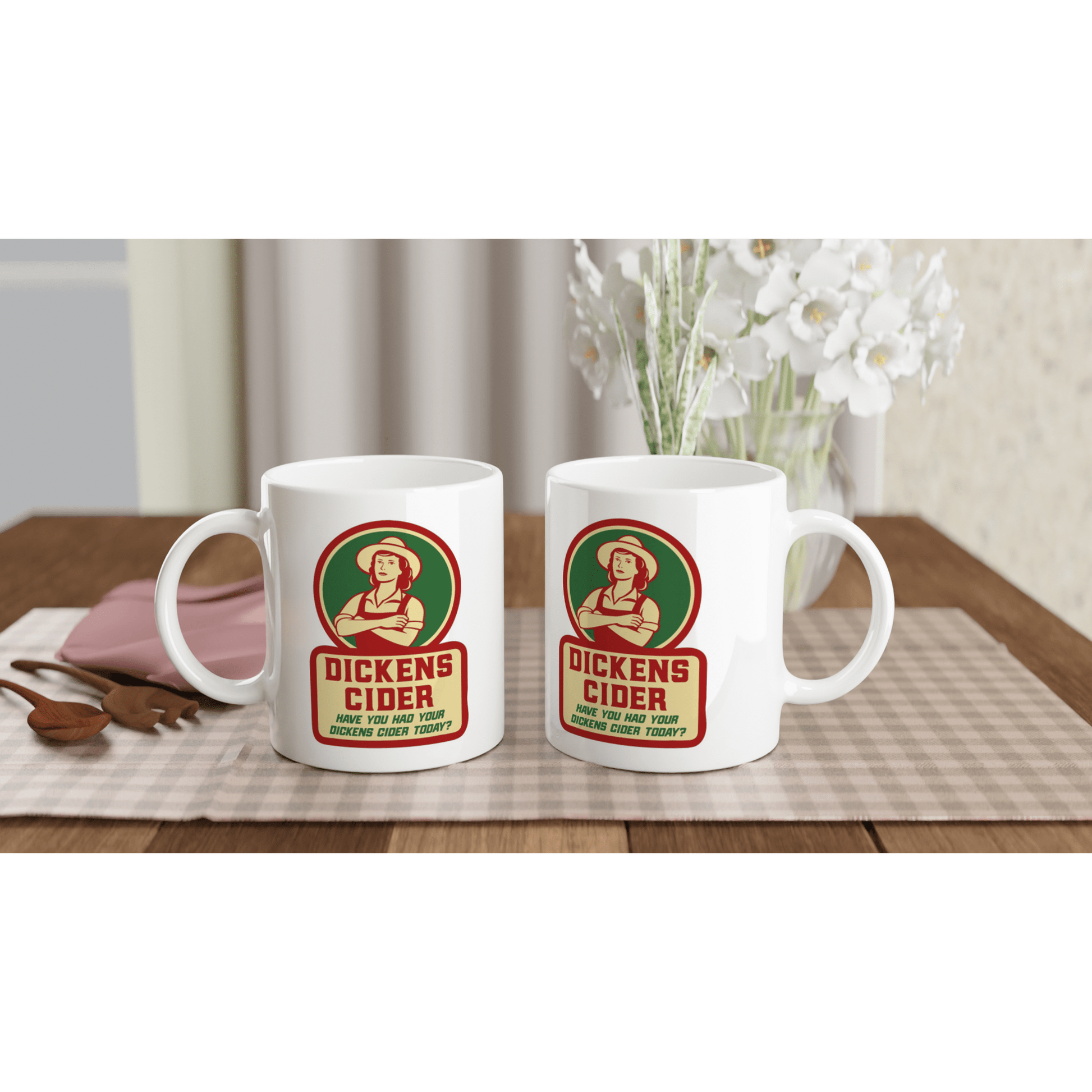 Dickens Cider 11oz Mug Canvas Prints in Accrington Number Plates Accrington IntelliPix