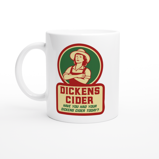 Dickens Cider 11oz Mug Canvas Prints in Accrington Number Plates Accrington IntelliPix