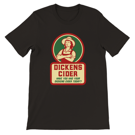 Dickens Cider T-shirt Canvas Prints in Accrington Number Plates Accrington IntelliPix