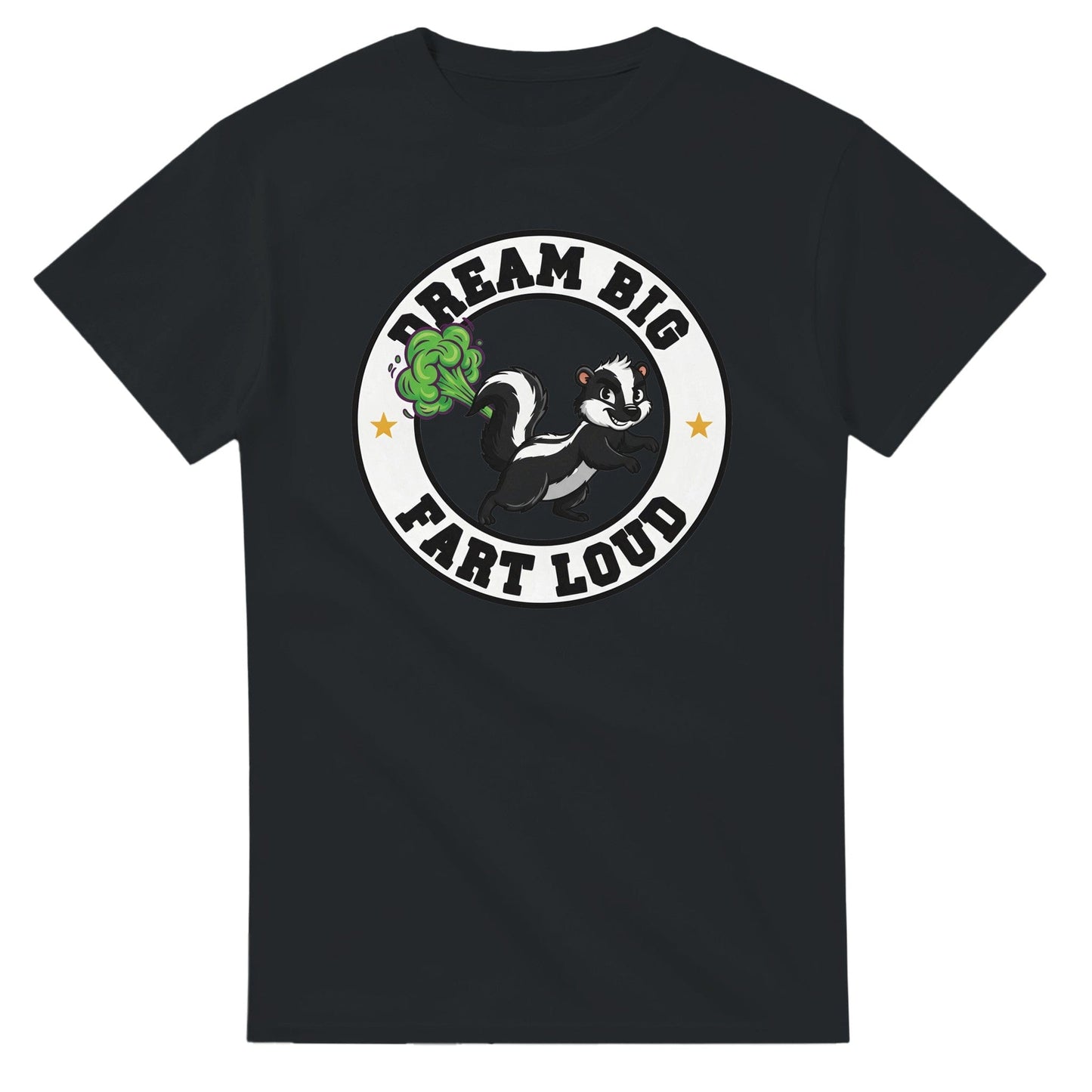 Dream Big Fart Loud T-Shirt Canvas Prints in Accrington Number Plates Accrington IntelliPix