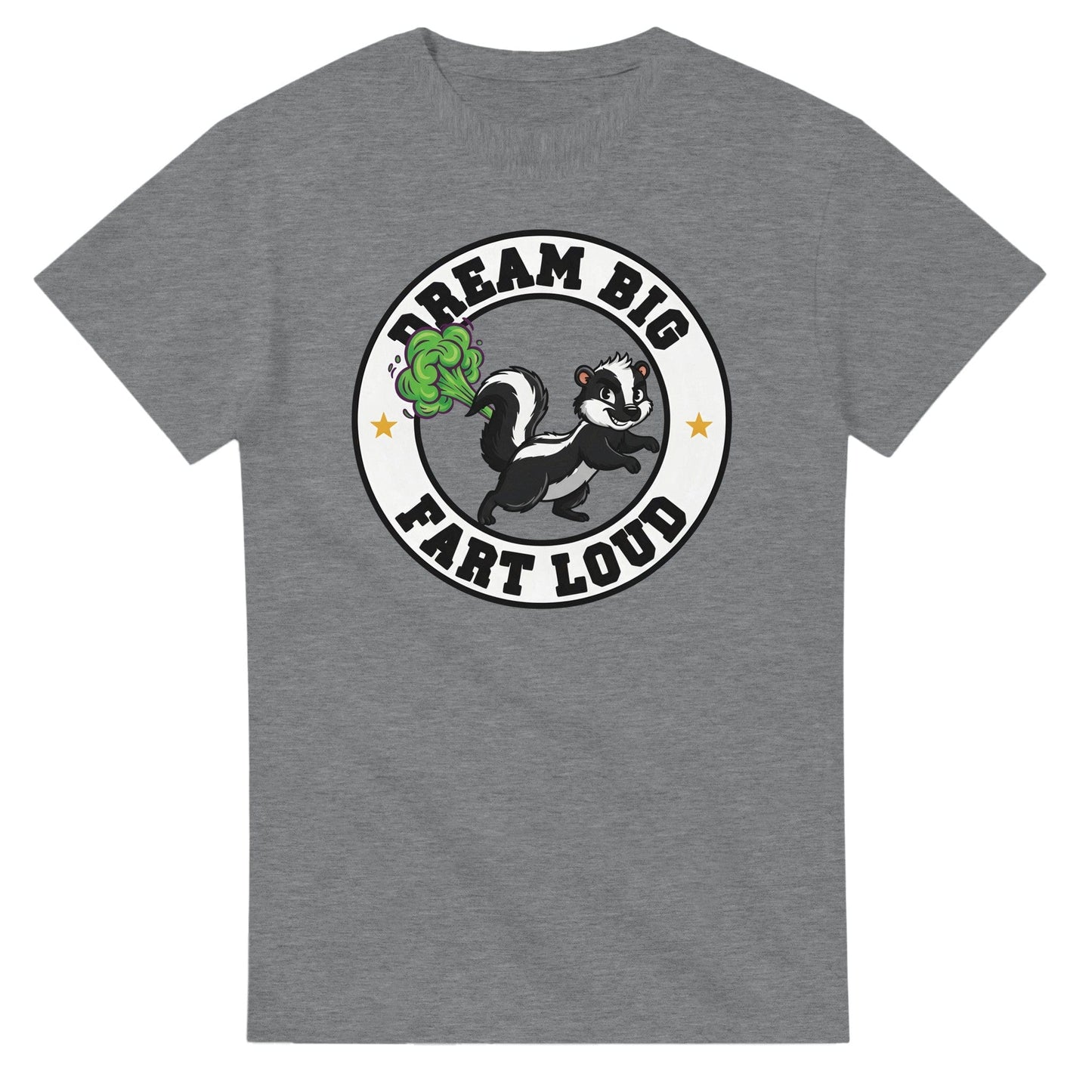 Dream Big Fart Loud T-Shirt Canvas Prints in Accrington Number Plates Accrington IntelliPix