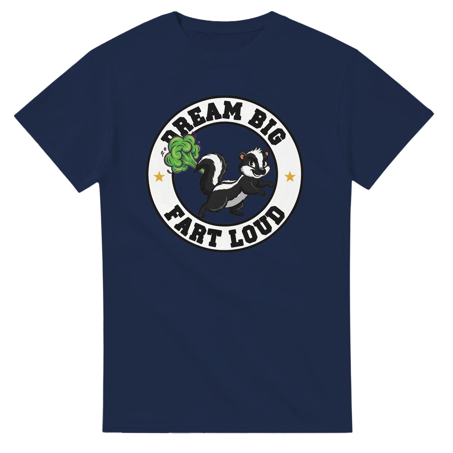 Dream Big Fart Loud T-Shirt Canvas Prints in Accrington Number Plates Accrington IntelliPix