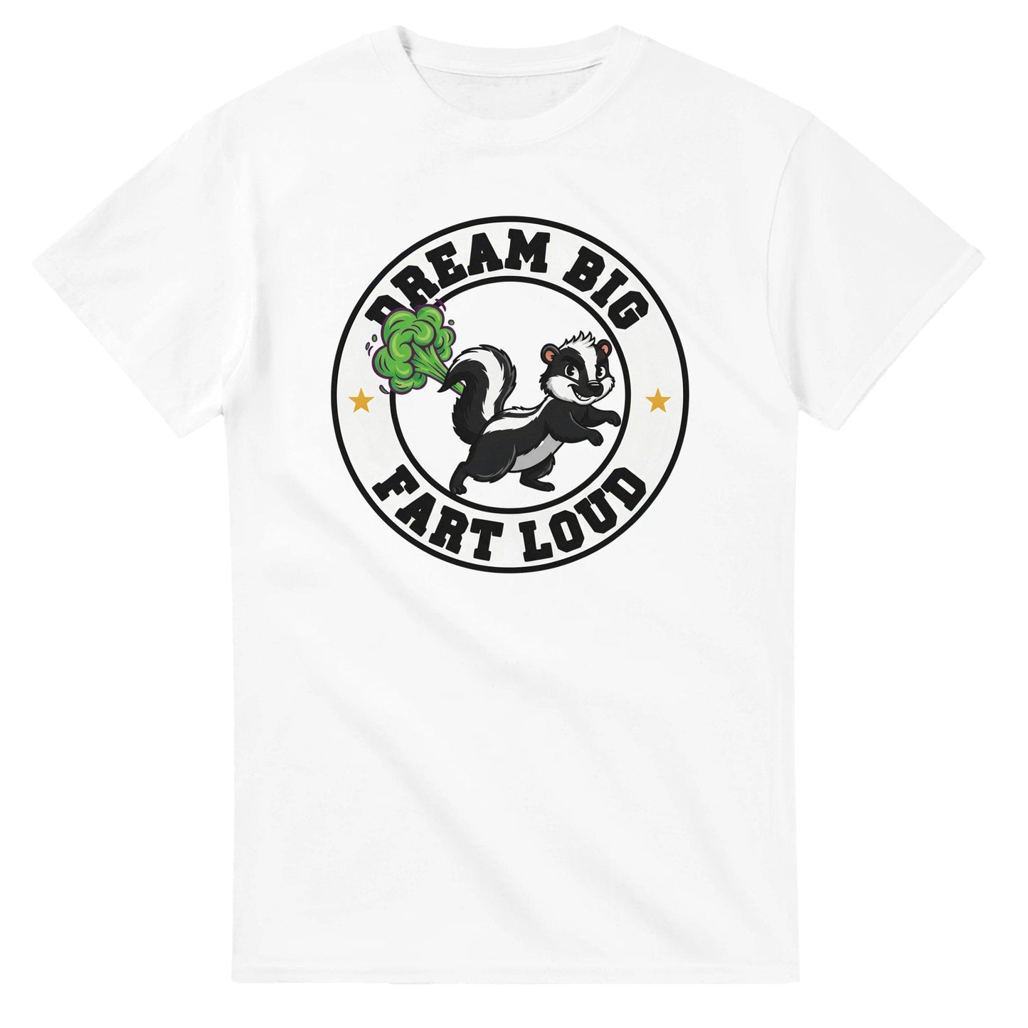 Dream Big Fart Loud T-Shirt Canvas Prints in Accrington Number Plates Accrington IntelliPix