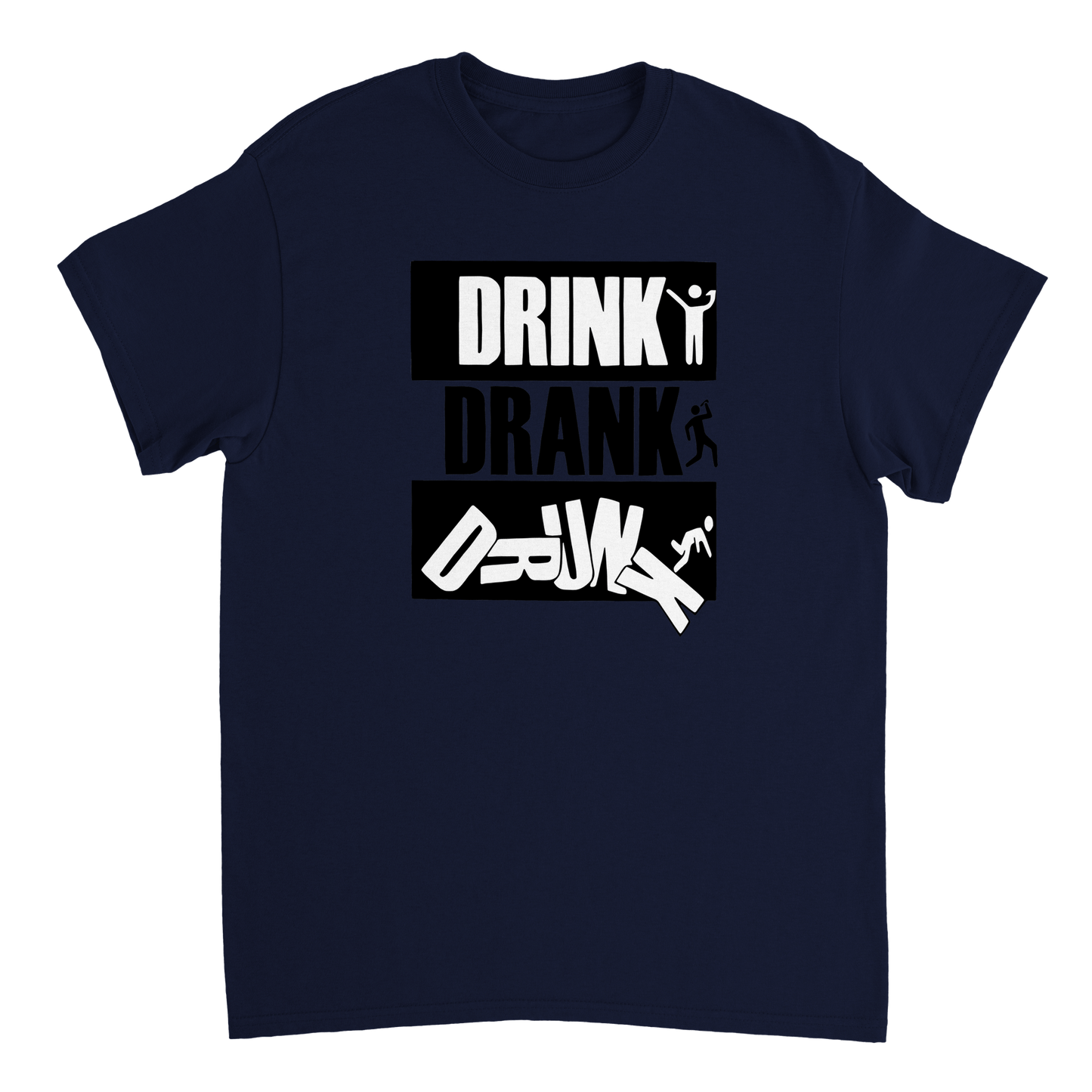 Drink Drank Drunk T-Shirt Canvas Prints in Accrington Number Plates Accrington IntelliPix