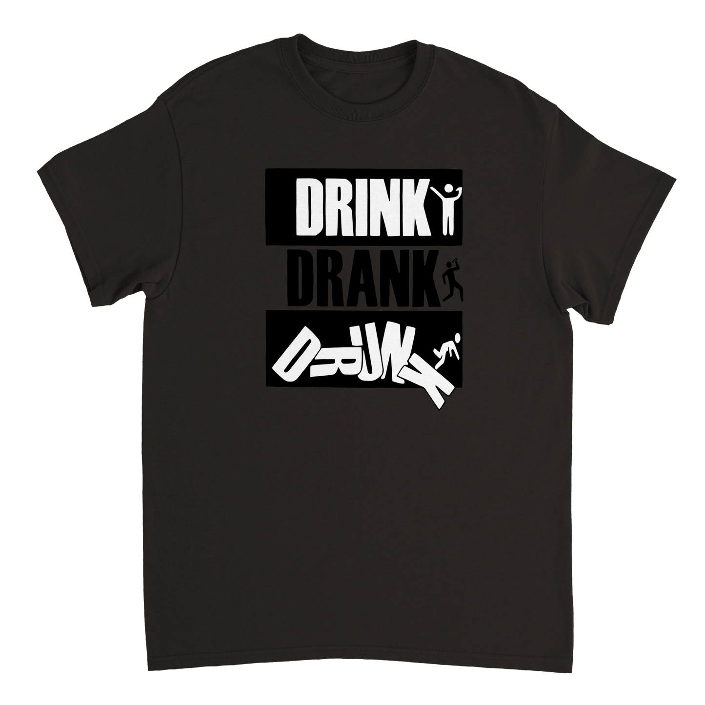 Drink Drank Drunk T-Shirt Canvas Prints in Accrington Number Plates Accrington IntelliPix