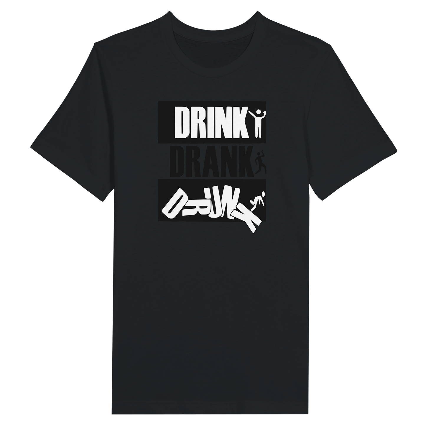 Drink Drank Drunk T-Shirt Canvas Prints in Accrington Number Plates Accrington IntelliPix