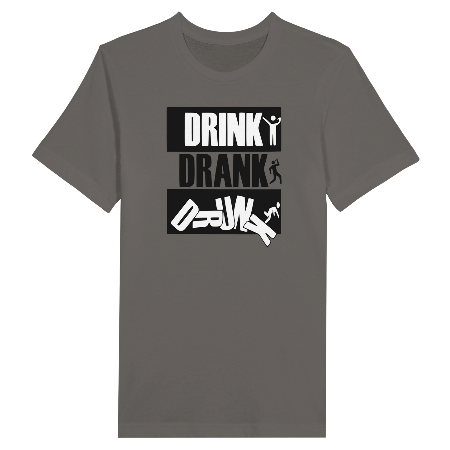 Drink Drank Drunk T-Shirt Canvas Prints in Accrington Number Plates Accrington IntelliPix