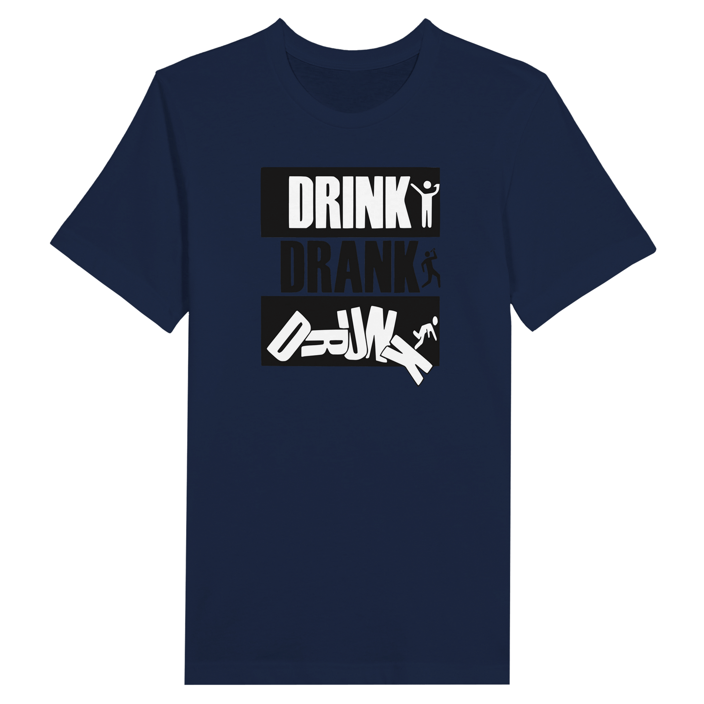 Drink Drank Drunk T-Shirt Canvas Prints in Accrington Number Plates Accrington IntelliPix