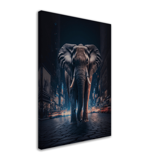 Elephant in NYC Canvas Canvas Prints in Accrington Number Plates Accrington IntelliPix