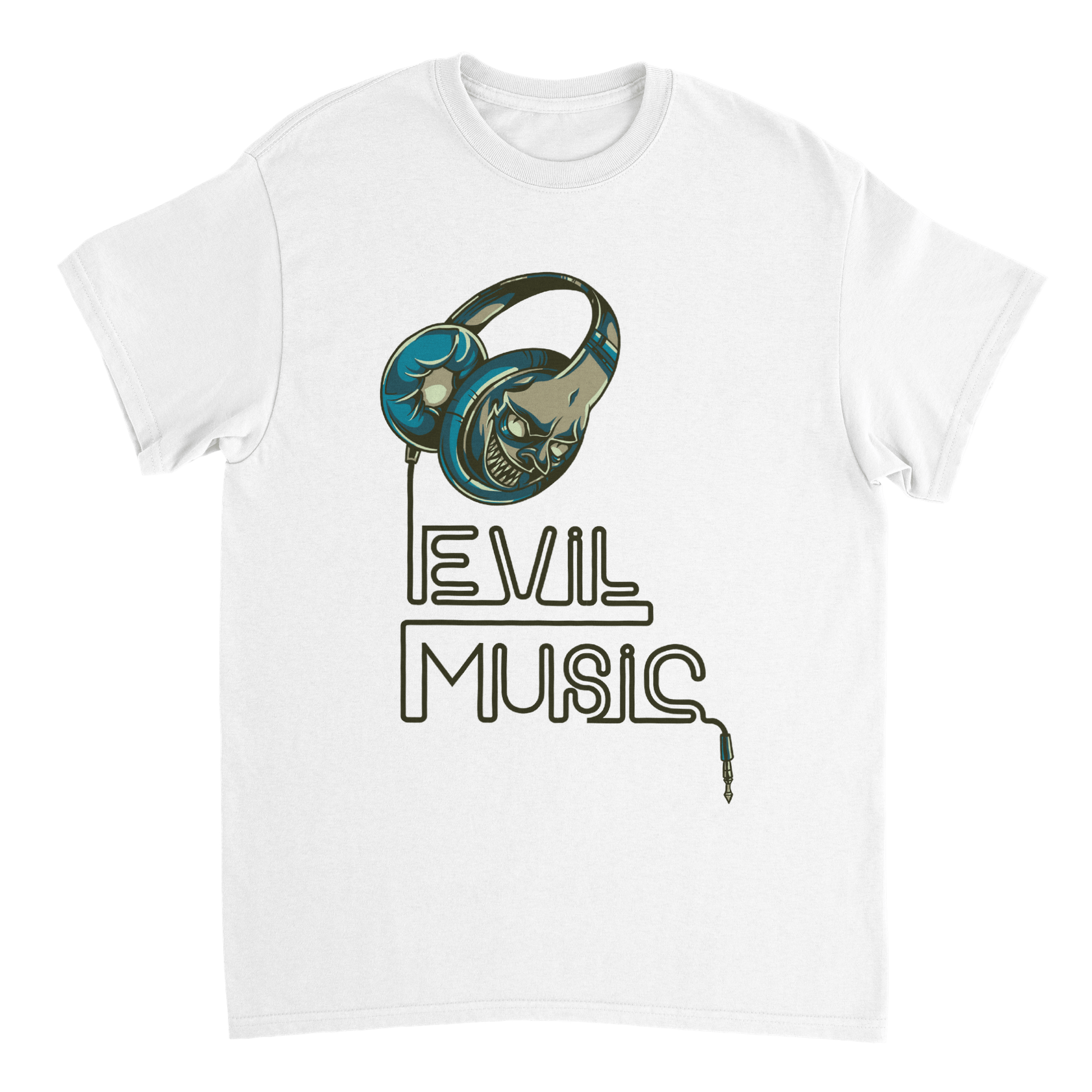 Evil Music T Shirt Canvas Prints in Accrington Number Plates Accrington IntelliPix