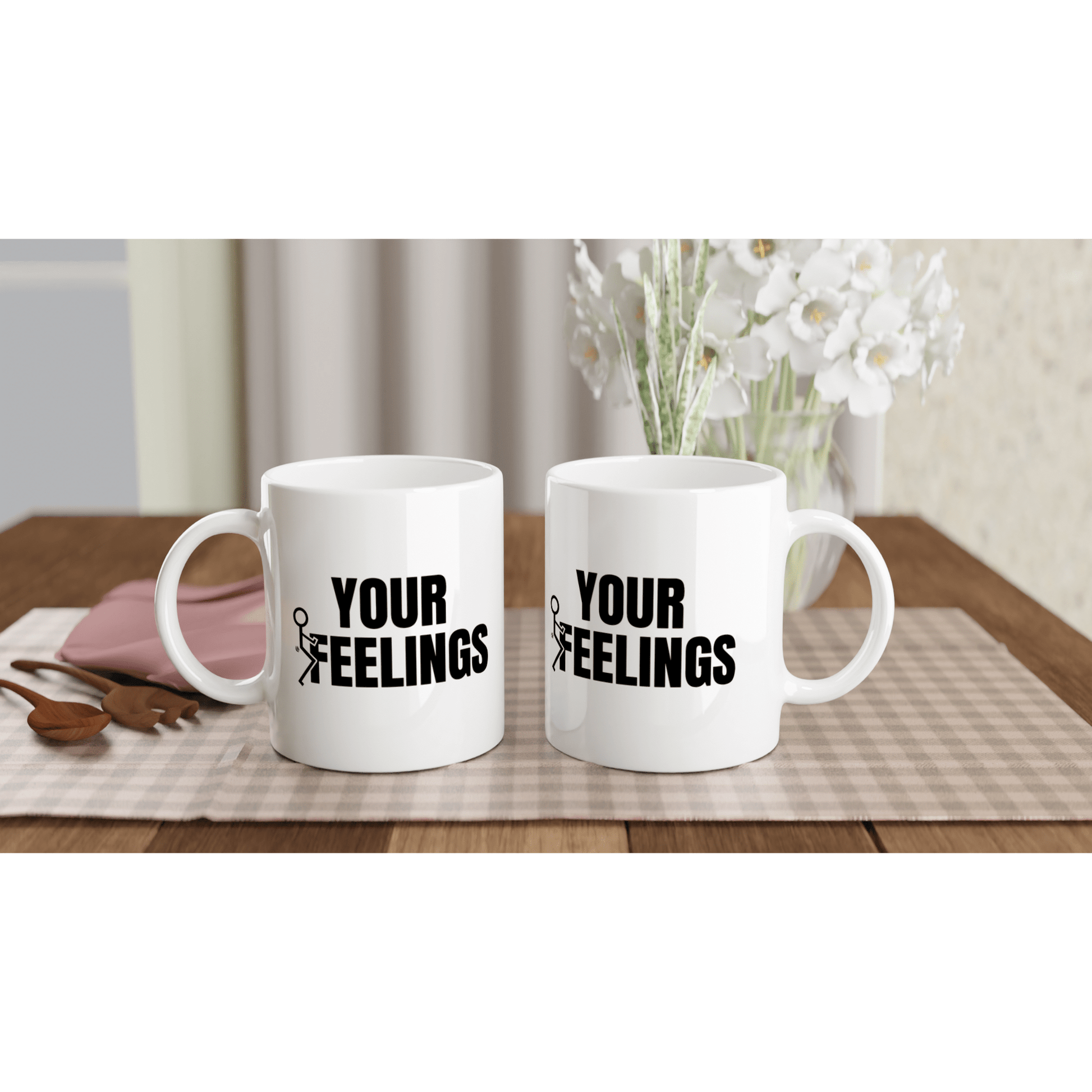 F*ck Your Feelings 11oz Mug Canvas Prints in Accrington Number Plates Accrington IntelliPix