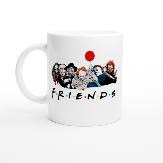 Friends Horror 11oz Mug Canvas Prints in Accrington Number Plates Accrington IntelliPix