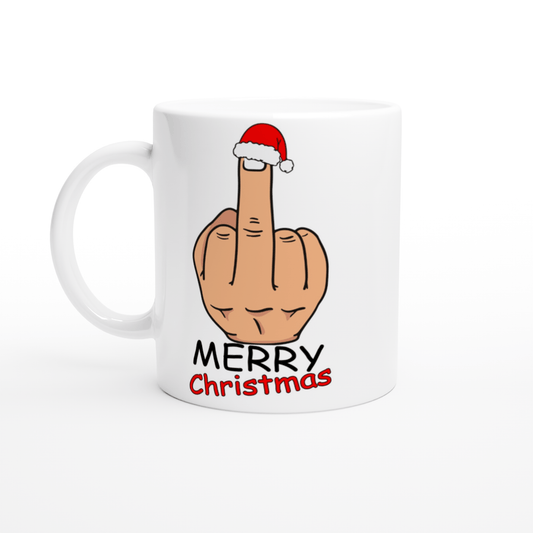 Funny Merry Christmas 11oz Mug Canvas Prints in Accrington Number Plates Accrington IntelliPix