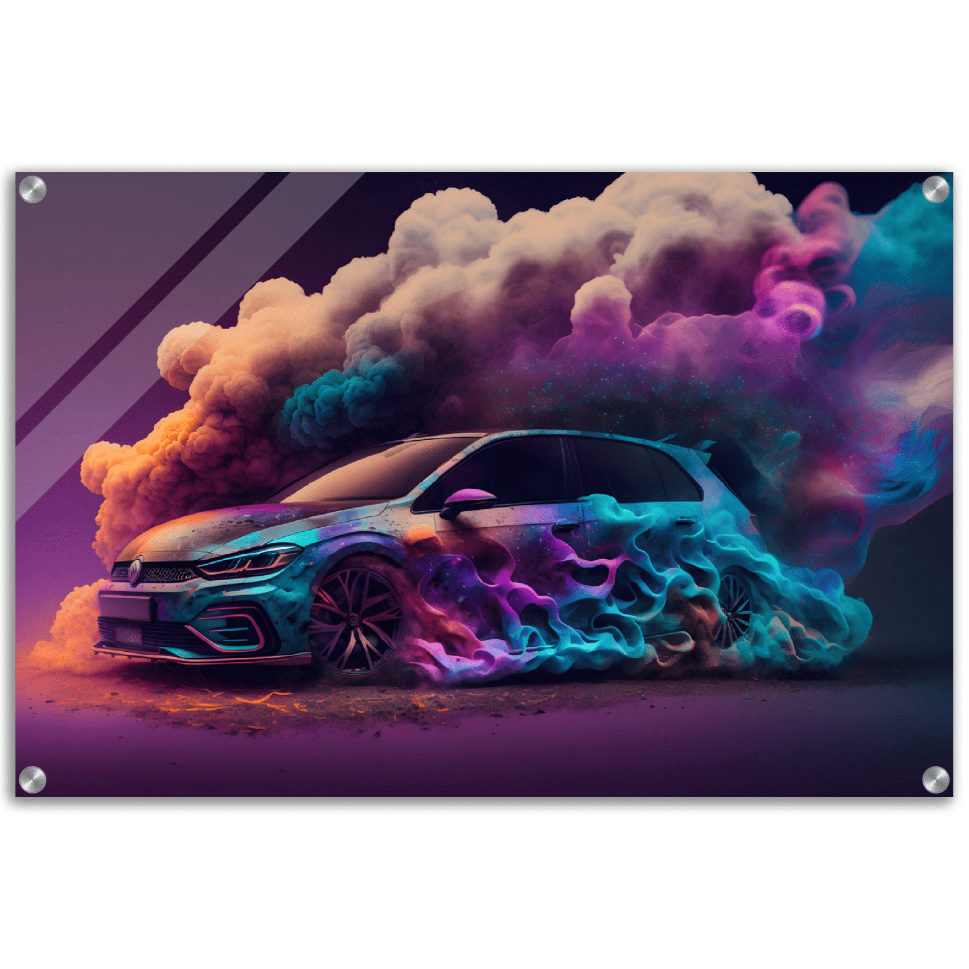 Golf R Limited Edition Acrylic Print Canvas Prints in Accrington Number Plates Accrington IntelliPix