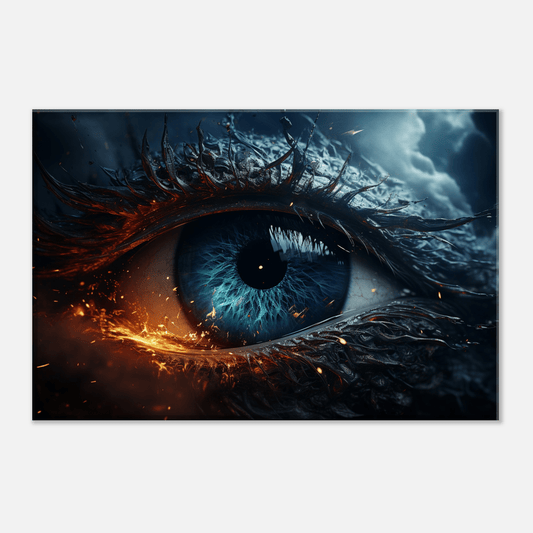 Great Eye Canvas Canvas Prints in Accrington Number Plates Accrington IntelliPix