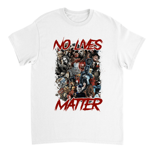 Halloween No Lives Matter T-Shirt Canvas Prints in Accrington Number Plates Accrington IntelliPix