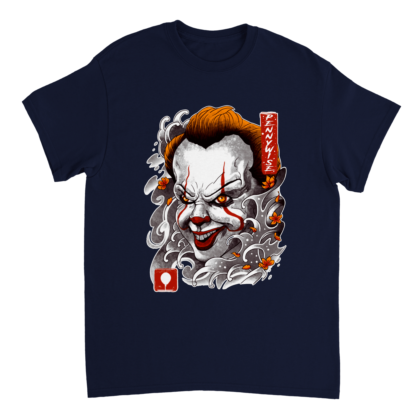 Halloween Pennywise T Shirt Canvas Prints in Accrington Number Plates Accrington IntelliPix