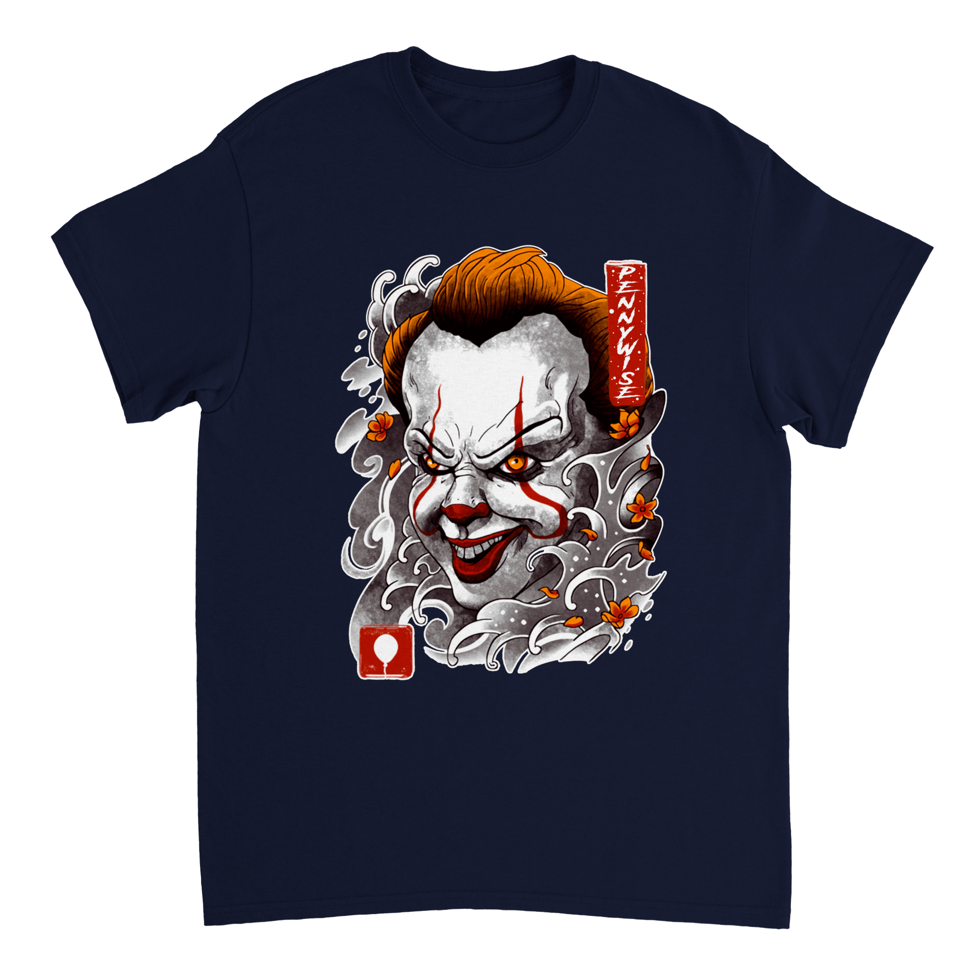 Halloween Pennywise T Shirt Canvas Prints in Accrington Number Plates Accrington IntelliPix
