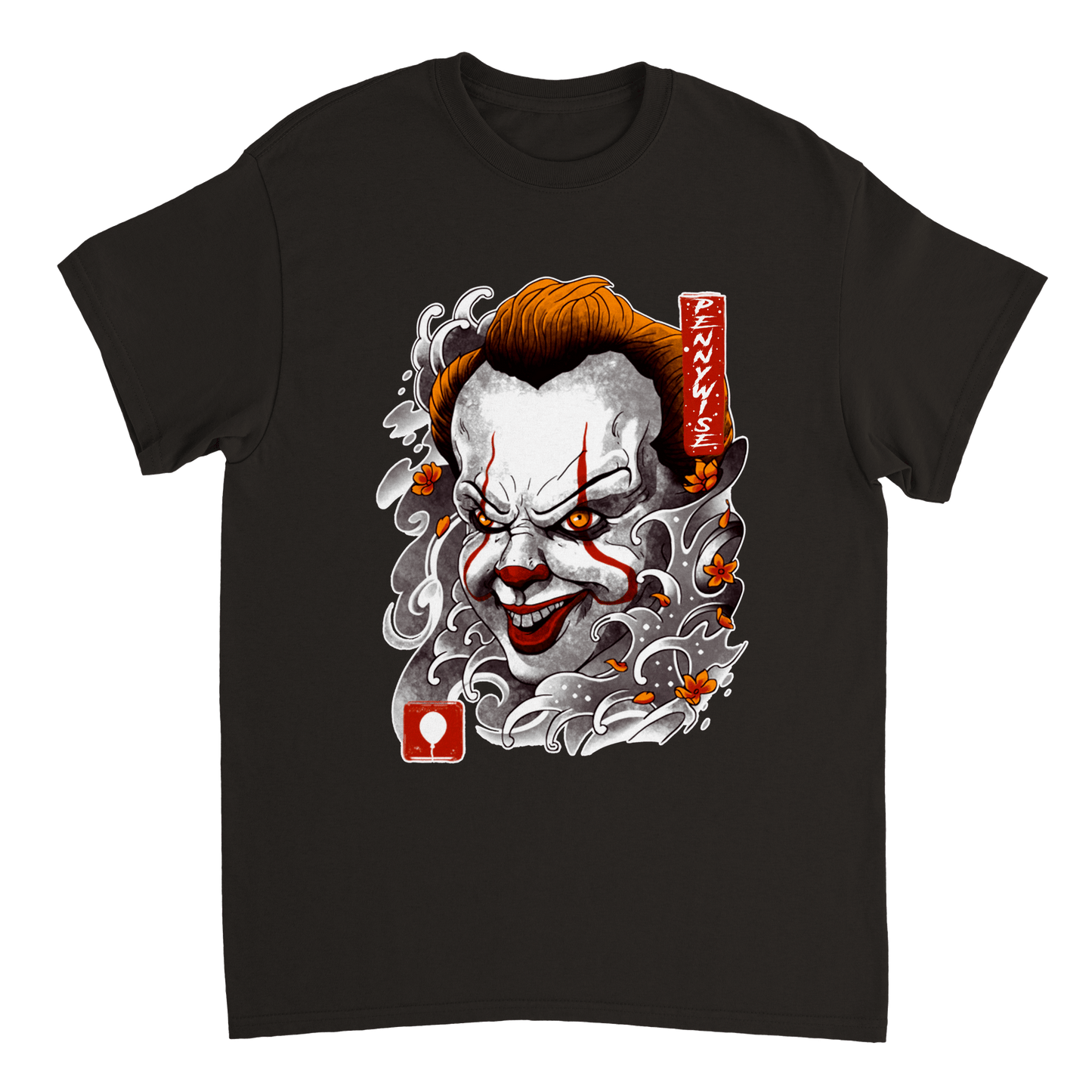 Halloween Pennywise T Shirt Canvas Prints in Accrington Number Plates Accrington IntelliPix