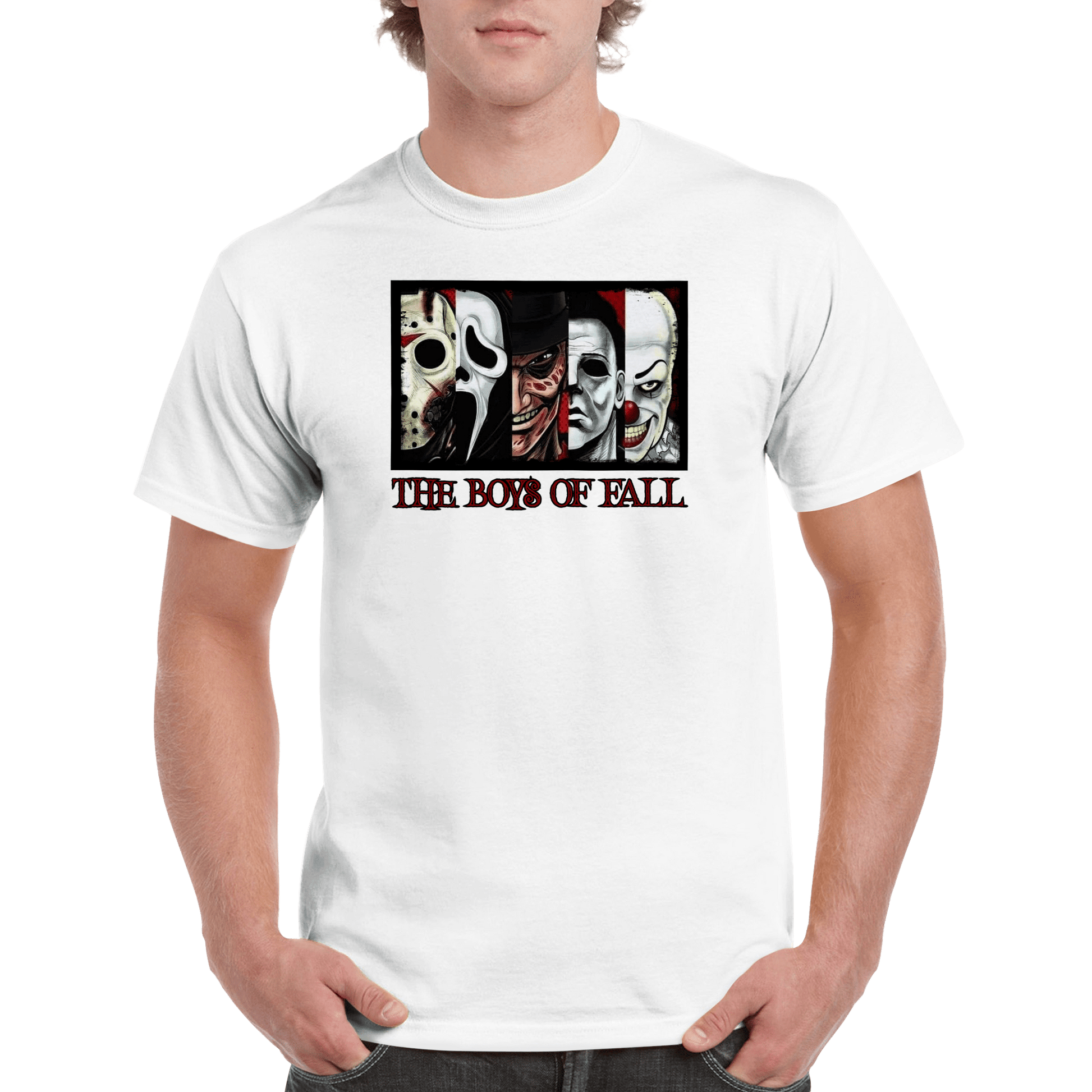 Halloween The Boys Of Fall T Shirt Canvas Prints in Accrington Number Plates Accrington IntelliPix