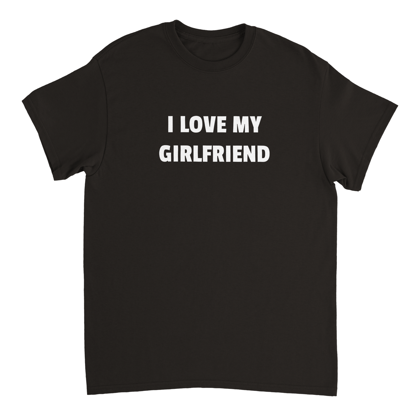 I Love My Girlfriend T-Shirt Canvas Prints in Accrington Number Plates Accrington IntelliPix