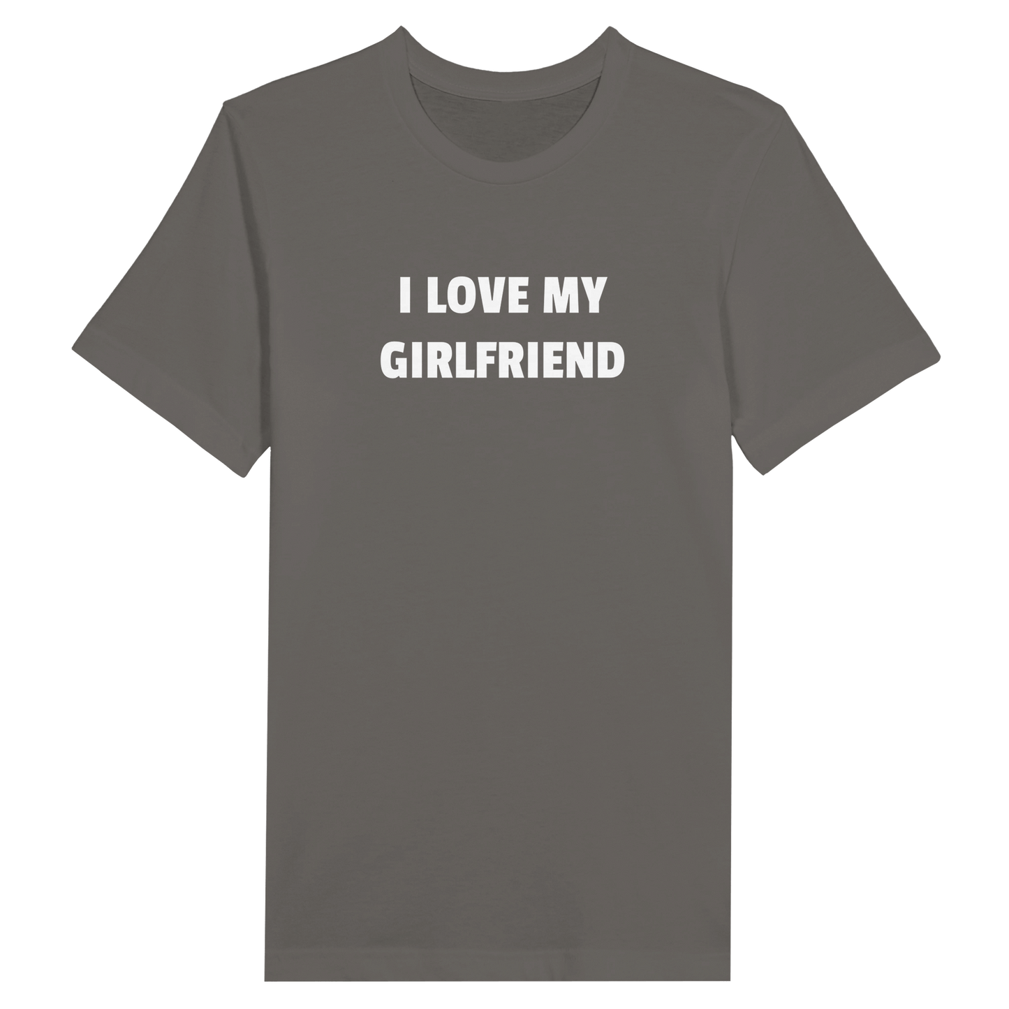 I Love My Girlfriend T-Shirt Canvas Prints in Accrington Number Plates Accrington IntelliPix