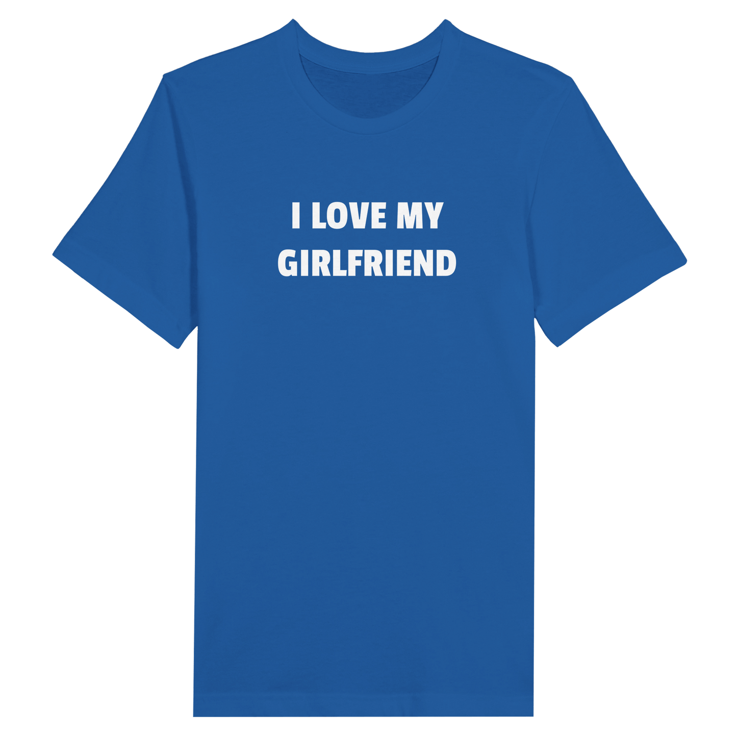 I Love My Girlfriend T-Shirt Canvas Prints in Accrington Number Plates Accrington IntelliPix