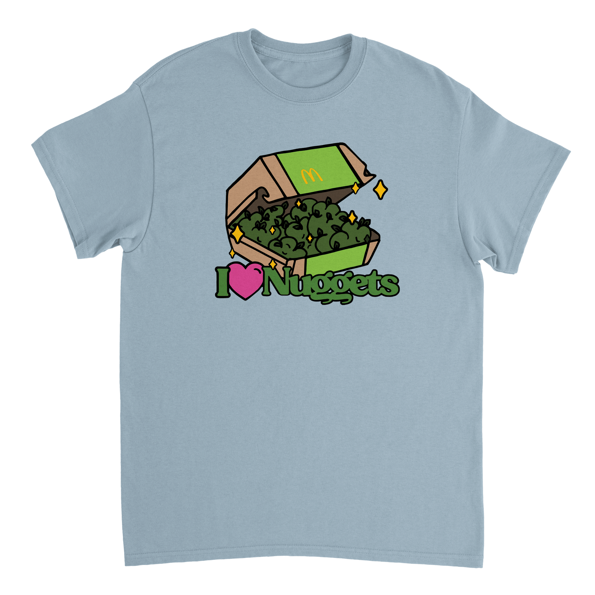 I Love Nuggets T-Shirt Canvas Prints in Accrington Number Plates Accrington IntelliPix