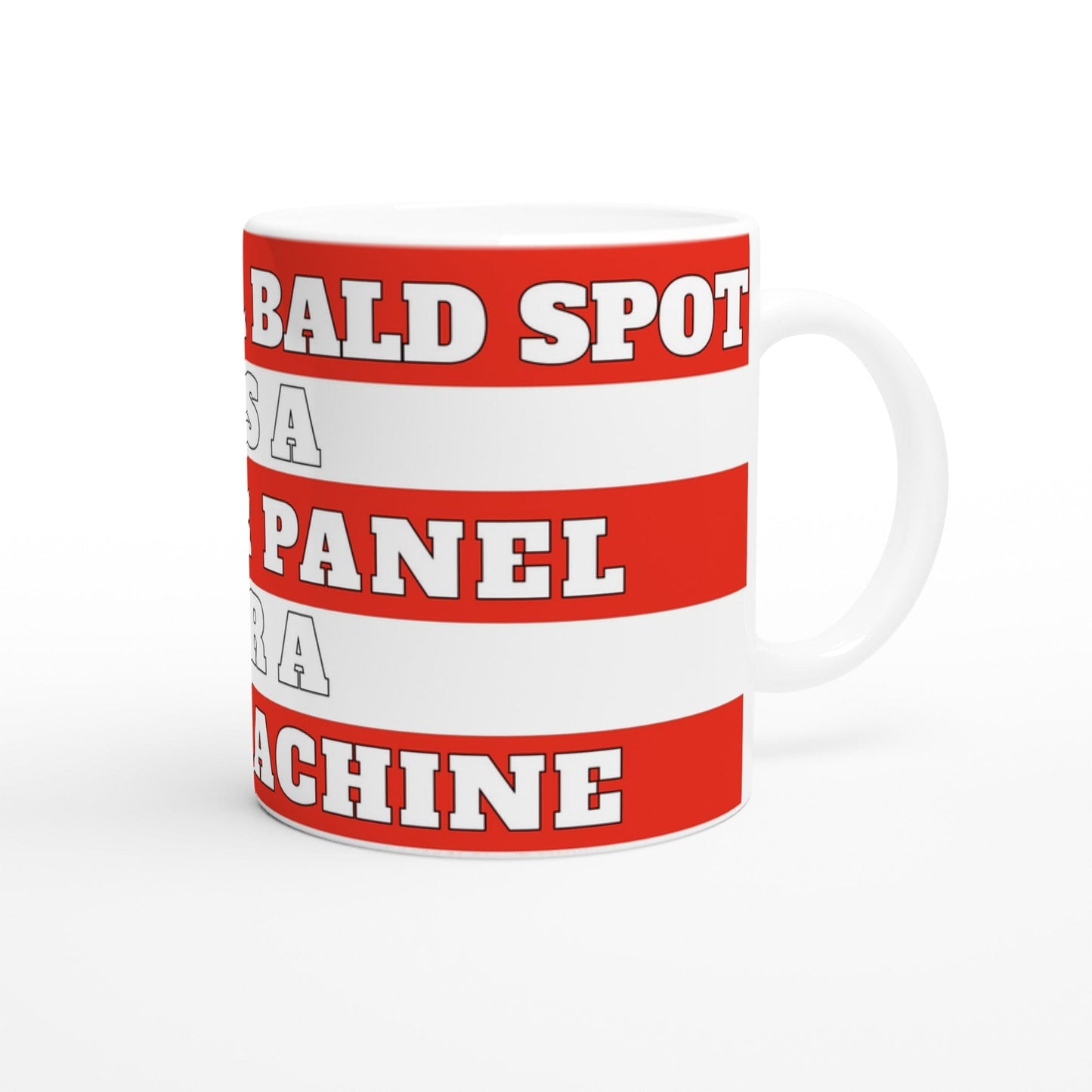 Its Not A Bald Spot 11oz Ceramic Mug Canvas Prints in Accrington Number Plates Accrington IntelliPix