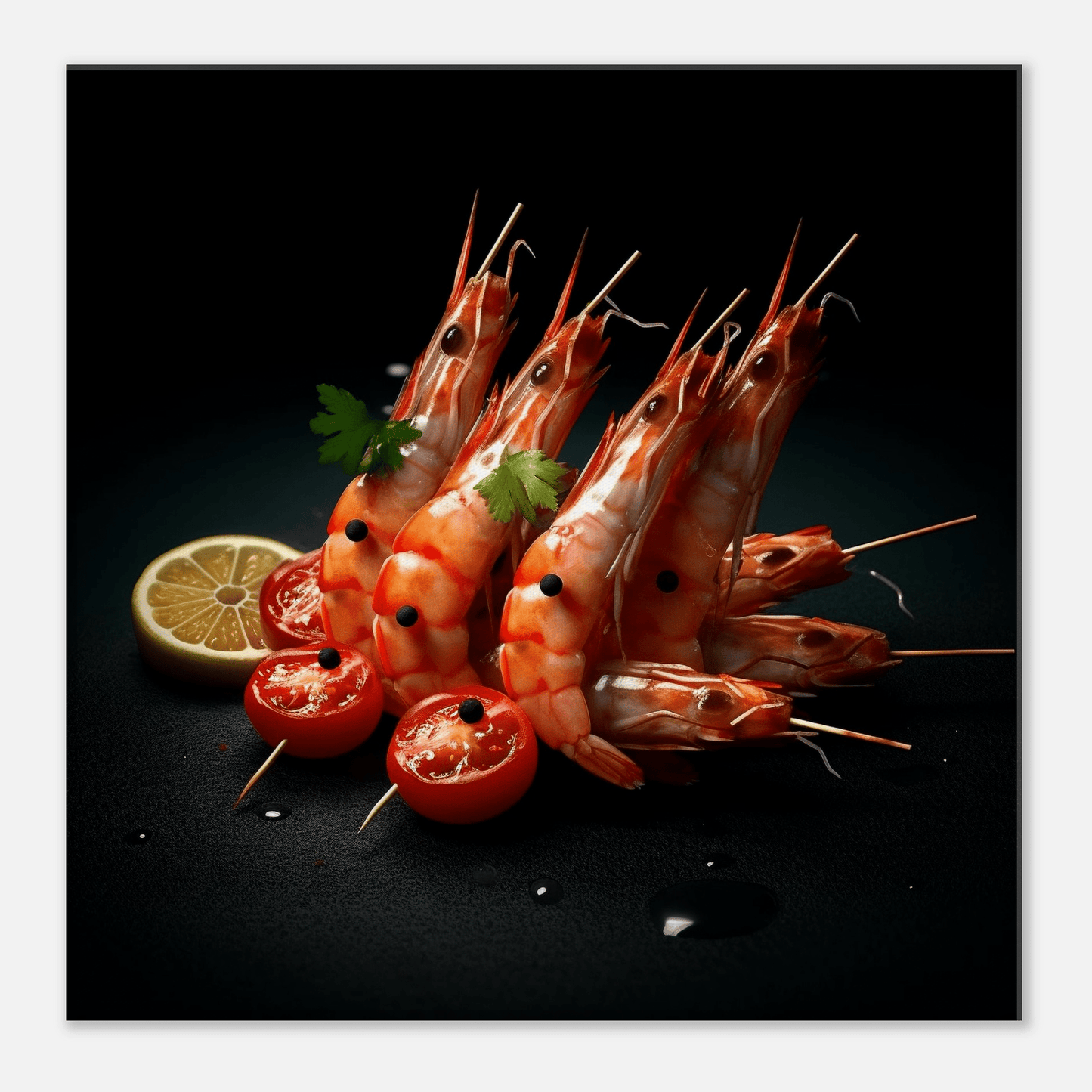 King Prawn Skewers Canvas Canvas Prints in Accrington Number Plates Accrington IntelliPix