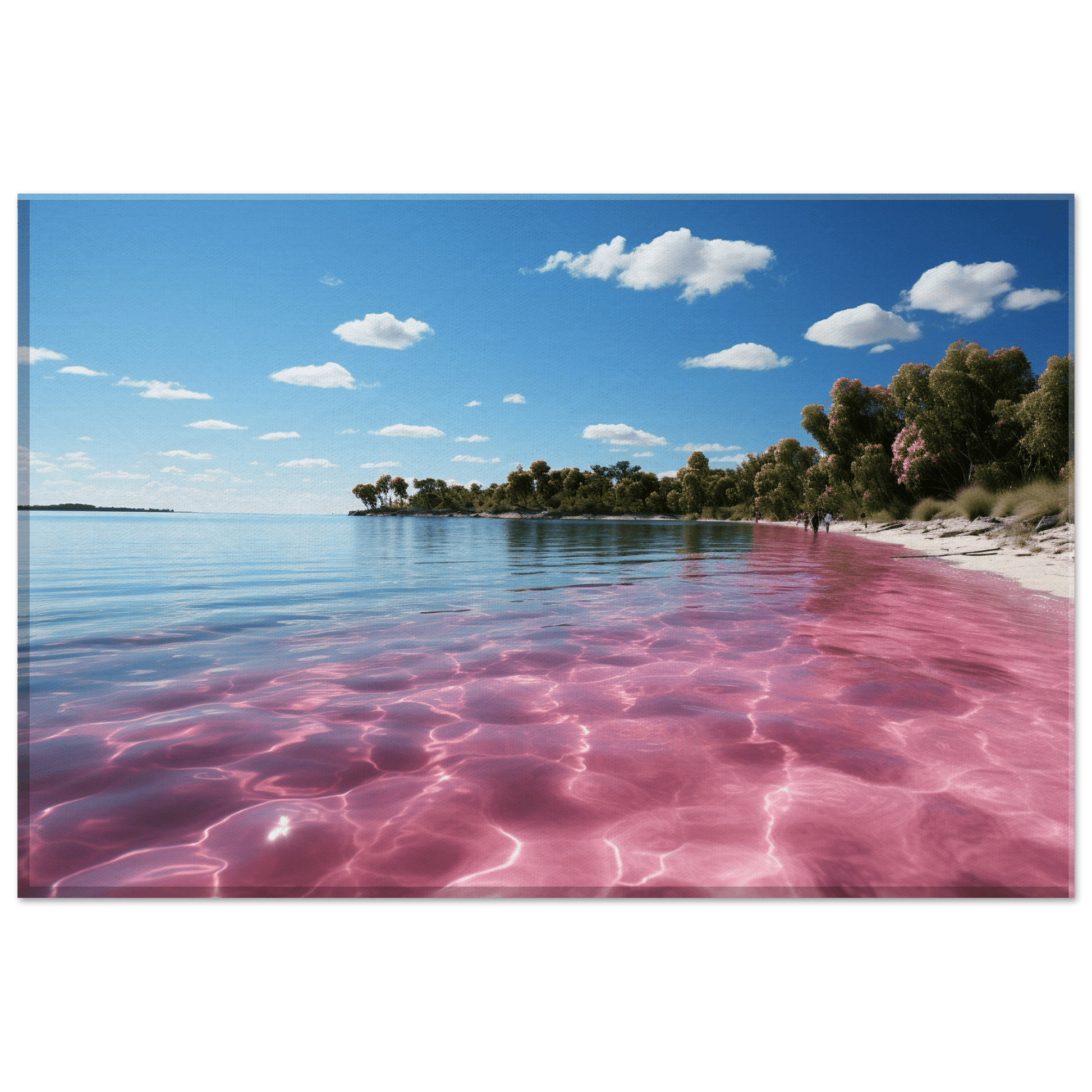 Lake Hillier Canvas Canvas Prints in Accrington Number Plates Accrington IntelliPix