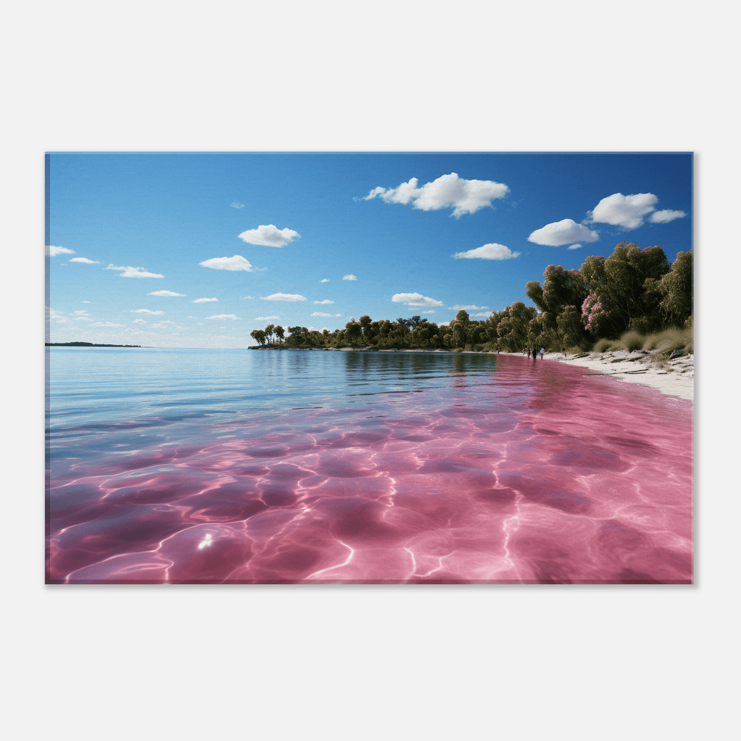 Lake Hillier Canvas Canvas Prints in Accrington Number Plates Accrington IntelliPix