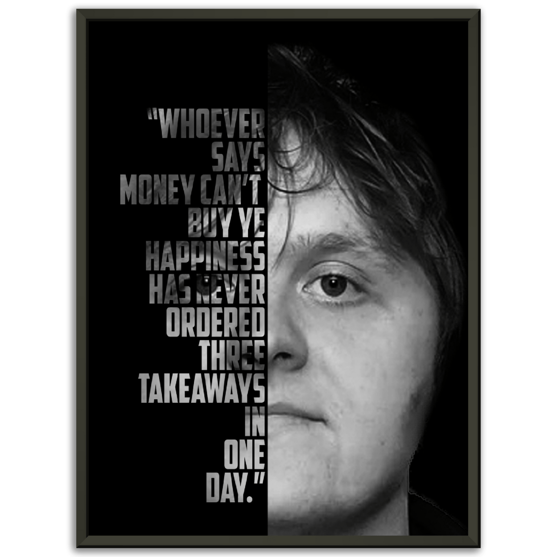 Lewis Capaldi Metal Framed Print Canvas Prints in Accrington Number Plates Accrington IntelliPix