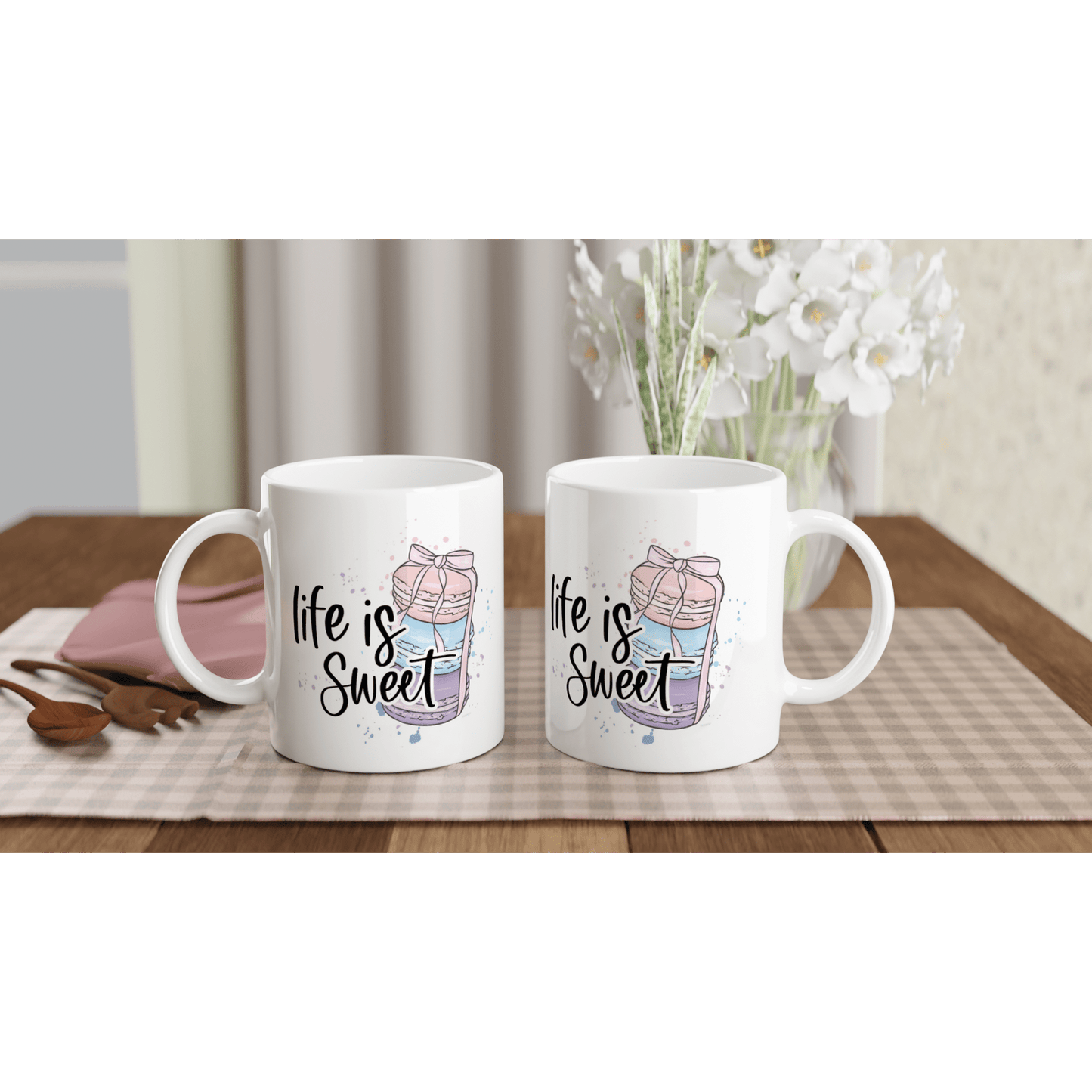 Life Is Sweet 11oz Mug Canvas Prints in Accrington Number Plates Accrington IntelliPix