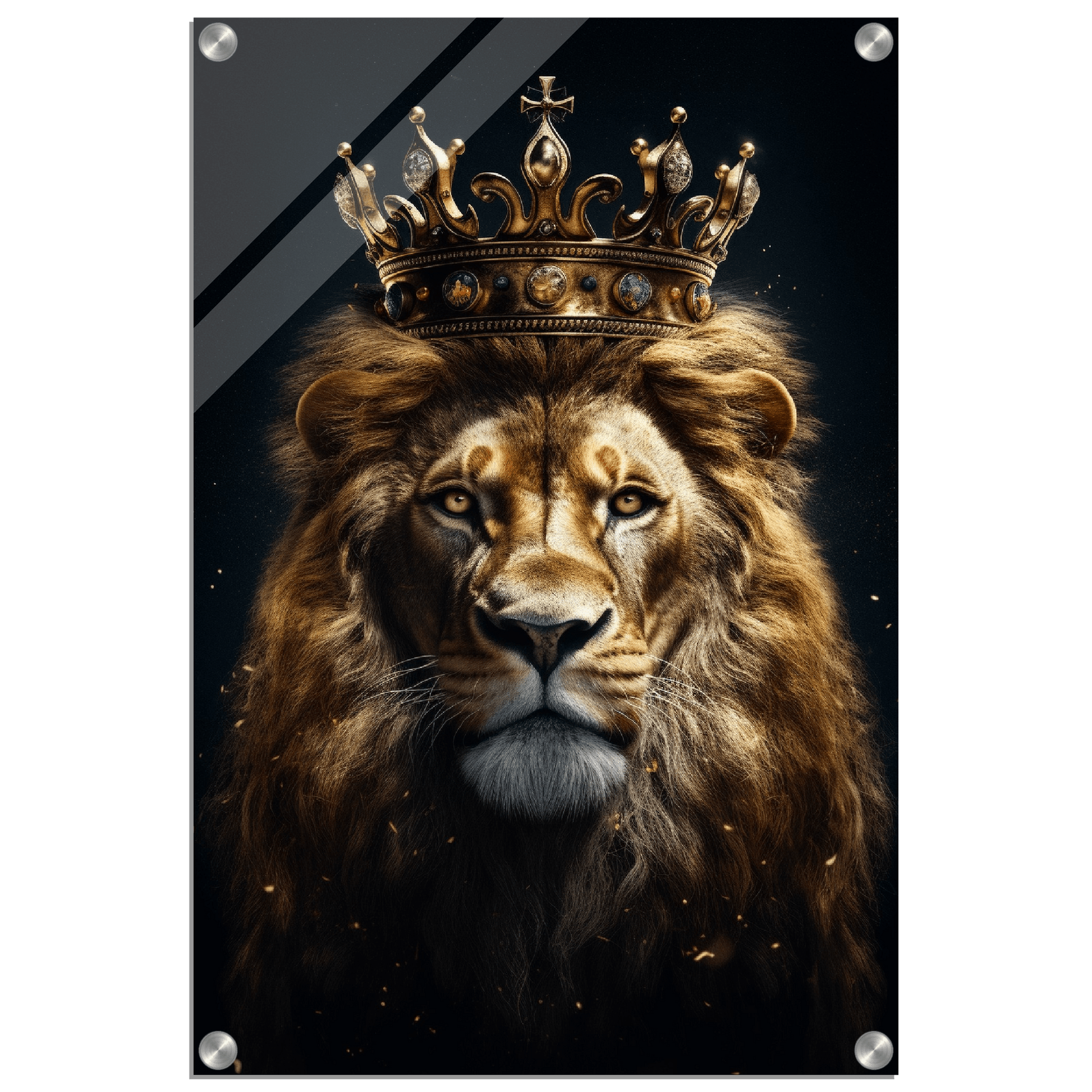 Lion King Acrylic Print Canvas Prints in Accrington Number Plates Accrington IntelliPix