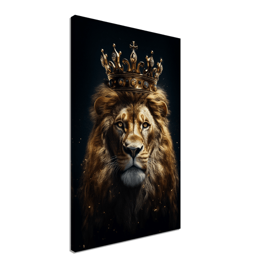 Lion King Canvas Canvas Prints in Accrington Number Plates Accrington IntelliPix