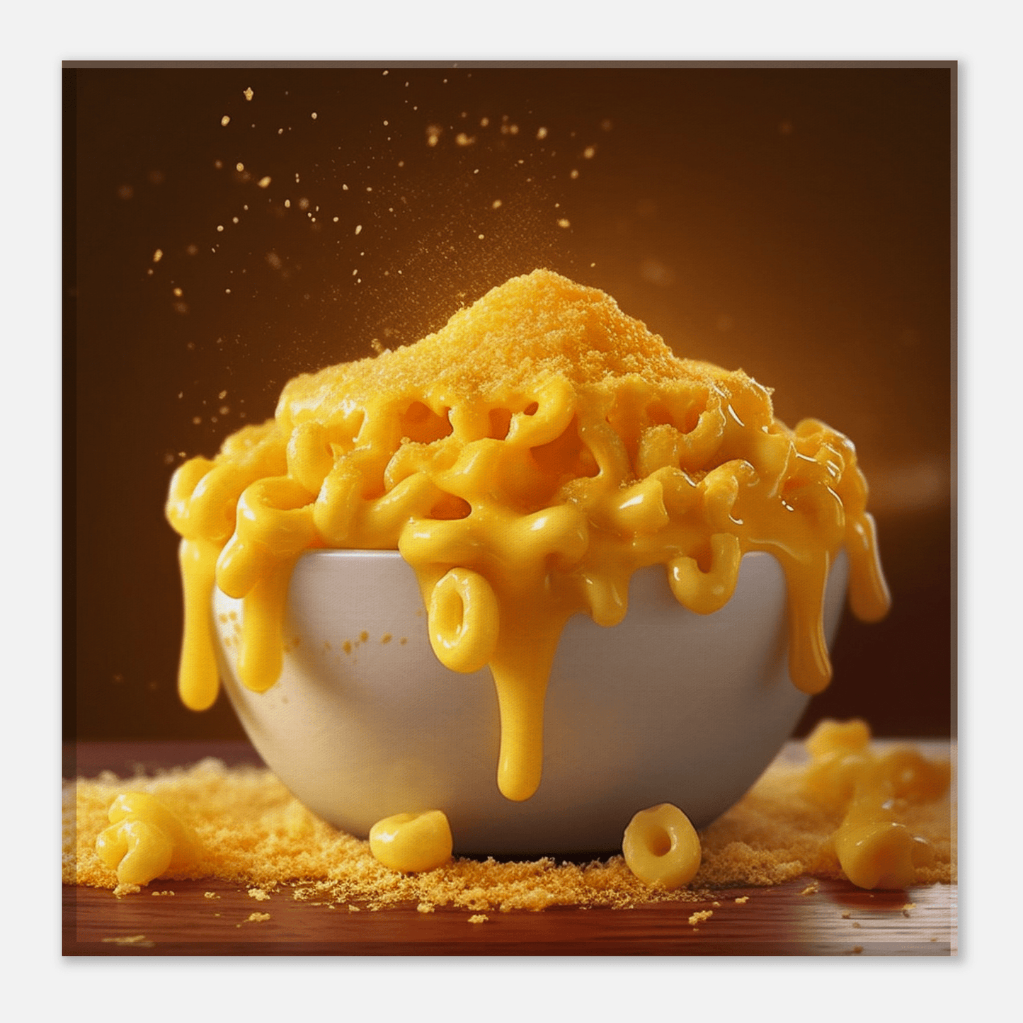 Mac N' Cheese Canvas Canvas Prints in Accrington Number Plates Accrington IntelliPix